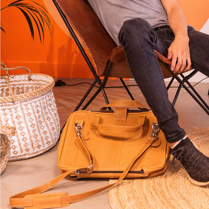 R-Go Tools Maletines Para Portátil 39,6 Cm (15.6") Maletín Marrón