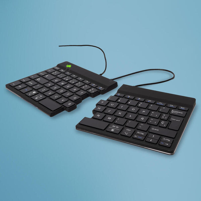 R-Go Tools R-Go Split Teclado Ergonómico, Qwerty [Es], Negro, Cableada