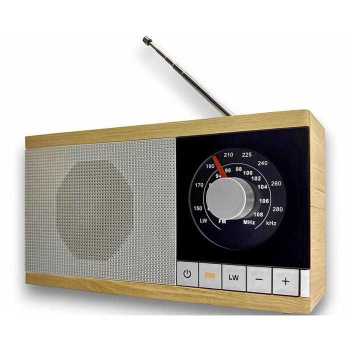 Radio Krystyna W Drewnianej Obudowie