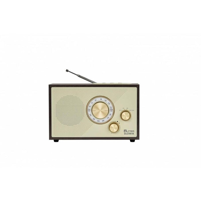 Radio Or Slowik Usb/Bt Ciemny Braz