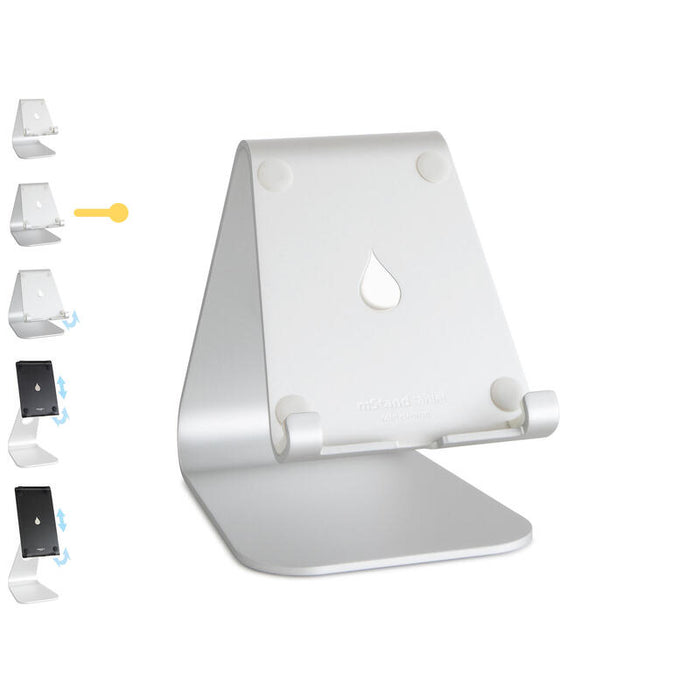 Rain Design 10050 Mstand Tablet Plus M. Winkelverst., Plata