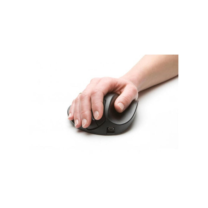 Ratón  Bakkerelkhuizen Handshoemouse Wireless Mano Derecha Rf Inalámbrico Bluetrack