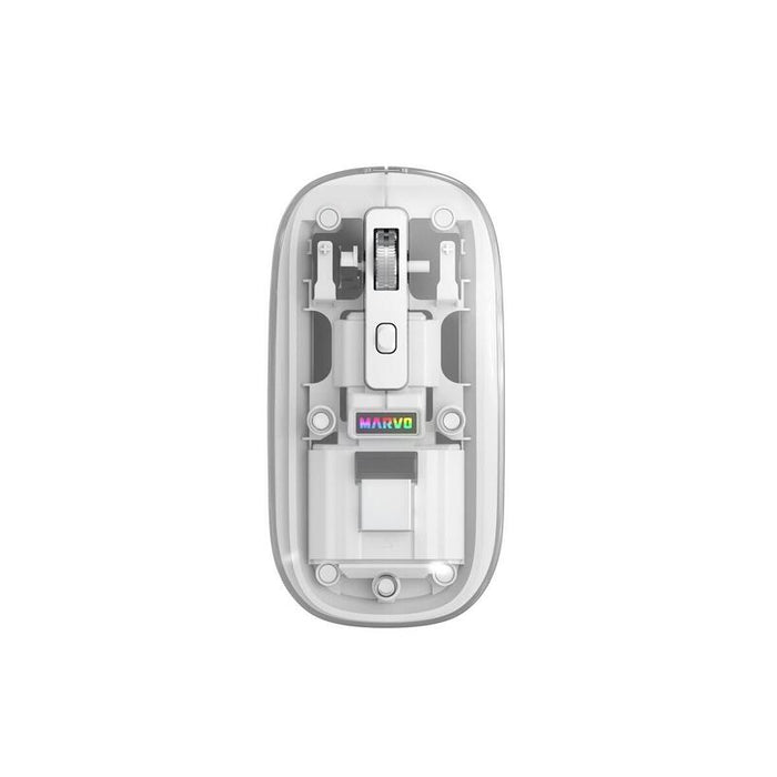 Ratón Biurowa Pris M B10 Wireless Blanca