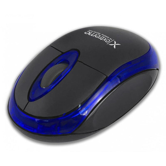 Raton Bluetooth Inalámbrico 3d Azul Ciganus
