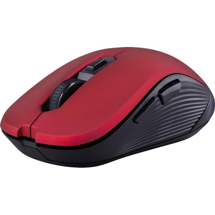 Ratón Defensor Gassa Mm-105 Rf Silencioso Rojo