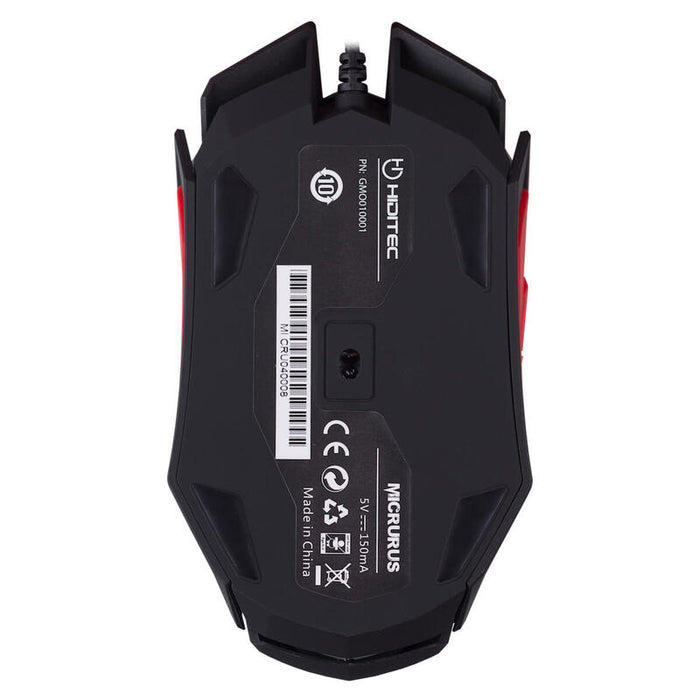 Ratón Gaming Hiditec Micrurus Hasta 8100 Dpi