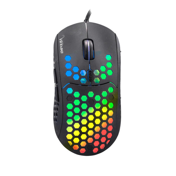 Ratón Gaming Inca Empousa Rgb Macro Keys Professional 