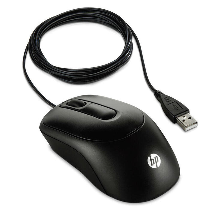Ratón Hp X900 Óptico 1000dpi Scroll + 3 Botones Usb Negro Con Cable