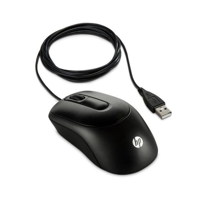 Ratón Hp X900 Óptico 1000dpi Scroll + 3 Botones Usb Negro Con Cable