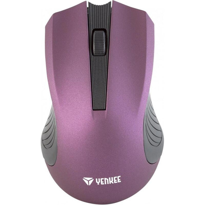 Ratón Inalámbrico 2,4ghz Óptica Symetryczna 3 Botones Fiolet