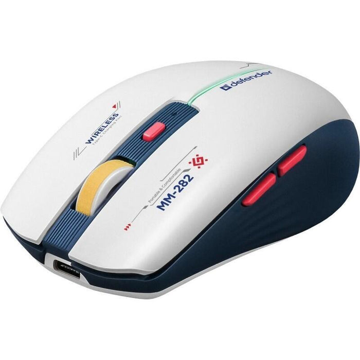 Ratón Inalámbrico Para Juegos Dila Mm-282 Rf, 1800 Dpi, 6 Pines