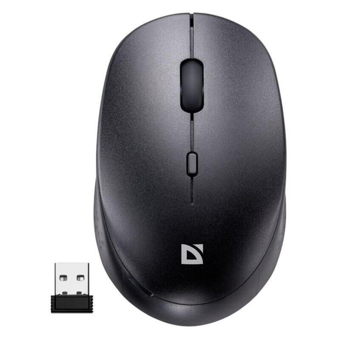 Ratón Inalámbrico Silent Click Auris Mb-027 800/1200/1600 Dpi Negra