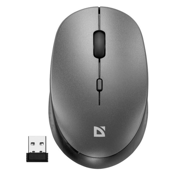 Ratón Inalámbrico Silent Click Auris Mb-027 800/1200/1600dpi Gris