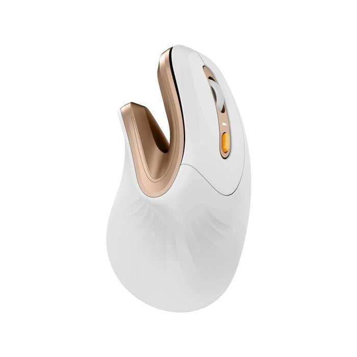 Raton Protoarc Bluetooth Vertical Recarg. Blanco