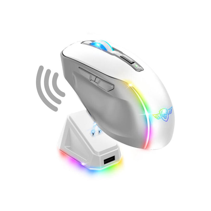 Raton  Spirit Of Gamer  Inalambrico Elite M50 Blanco