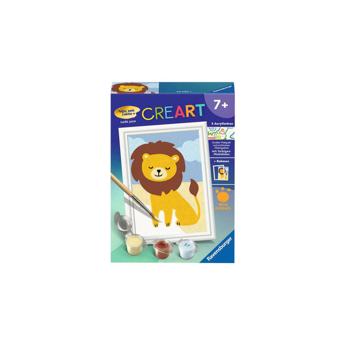 Ravensburger Creart - Pequeño León, Pintura 23985
