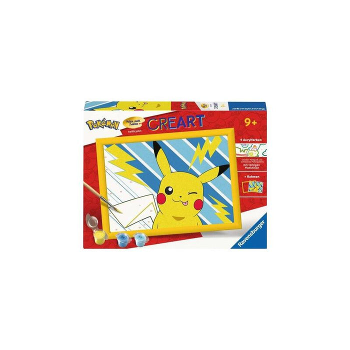 Ravensburger Creart - Pikachu Descarado, Pintura 25557