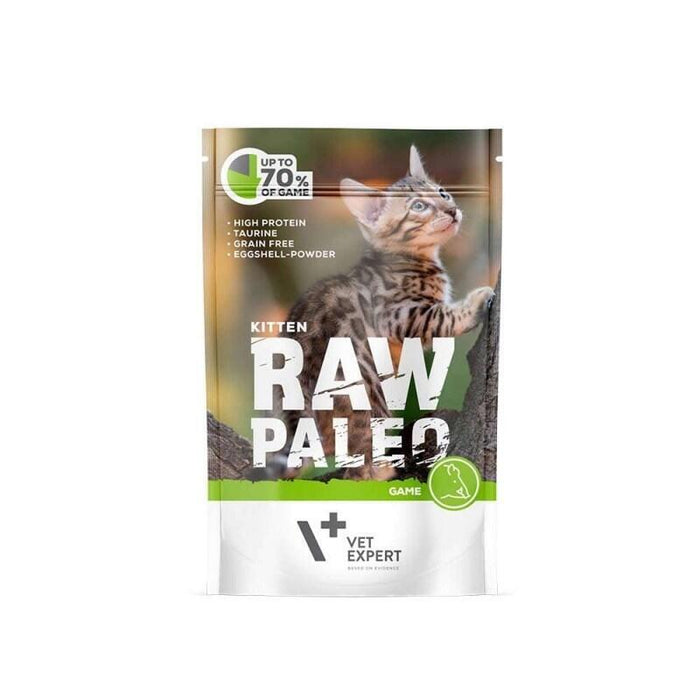 Raw Paleo Kitten Cat Venison - Comida Húmeda Para Gatitos - 100 G