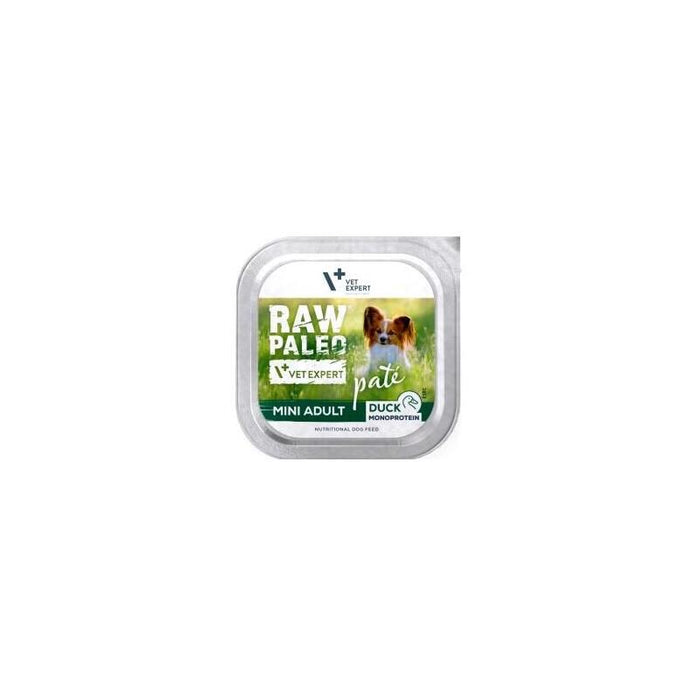 Raw Paleo Pâte Mini Adult Duck - Comida Húmeda Para Perros - 150g