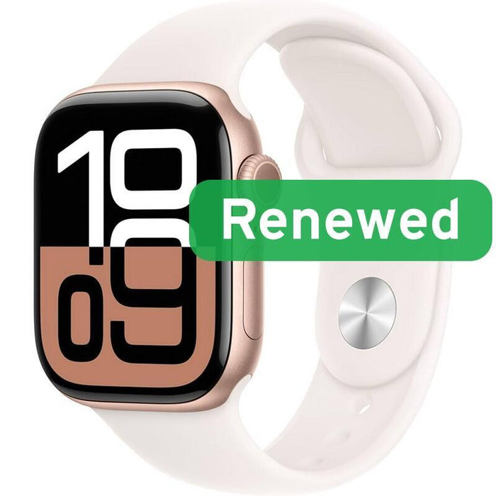 Reacondicionado Apple Watch Series 10 Lte 42mm  Retina Oled Ltpo  Lte  Rose Gold  Watchos Grade A++