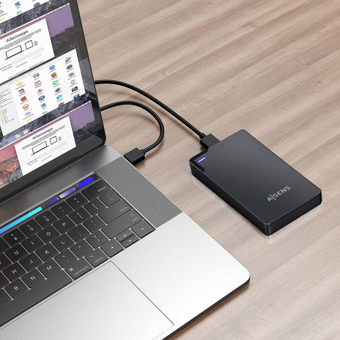 Reacondicionado Disco Duro Externo 2tb 2.5' Usb 3.1 Negro