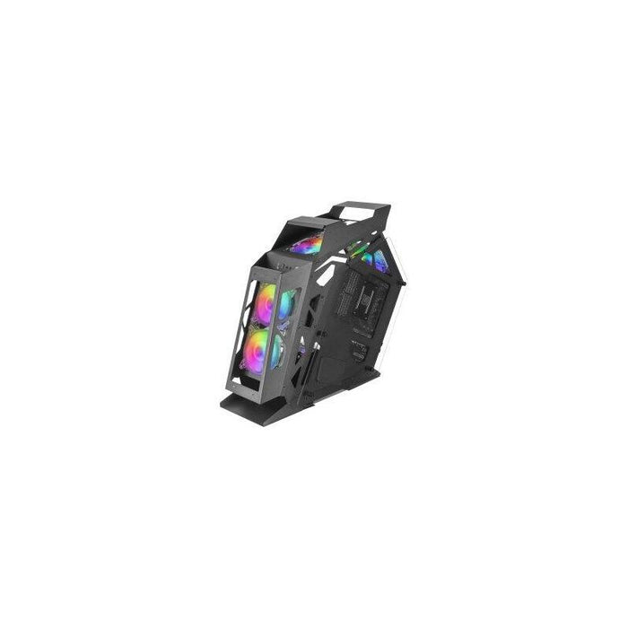 Reacondicionado - (Km0) Caja Microatx Gaming Mars Gaming Mc61 Black DiseãO Premium Controladora Argb Con Mando 4 Venti