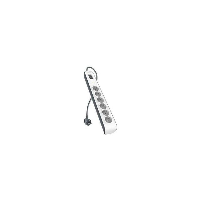 Reacondicionado - (Km0) Regleta Alimentacion Belkin Bsv603vf2m-V2 De ProtecciãN Sobretensiones 6 Tomas Boton
