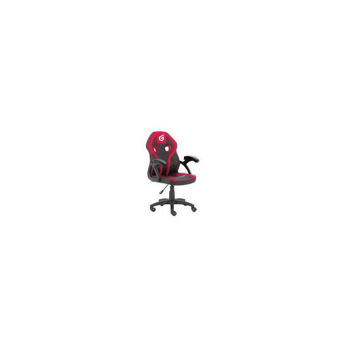 Reacondicionado - (Km0) Silla Gamer Junior Conceptronic Eyota06r Color Negro Detalles En Rojo Recubrimiento Pu De Alta