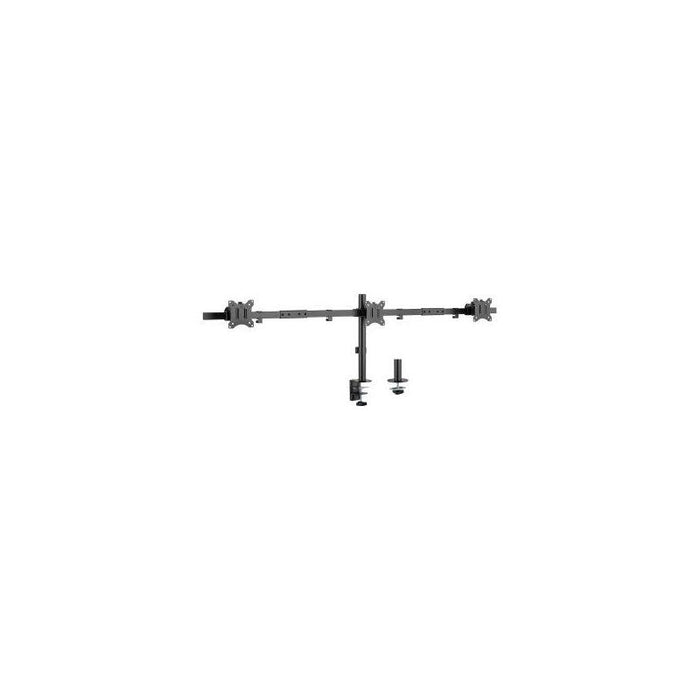 Reacondicionado - (Km0) Soporte De Mesa Equip 650158 Para 3 Pantallas De 17"-32" Max. 7kg Por Pantalla Max.Vesa 100x10