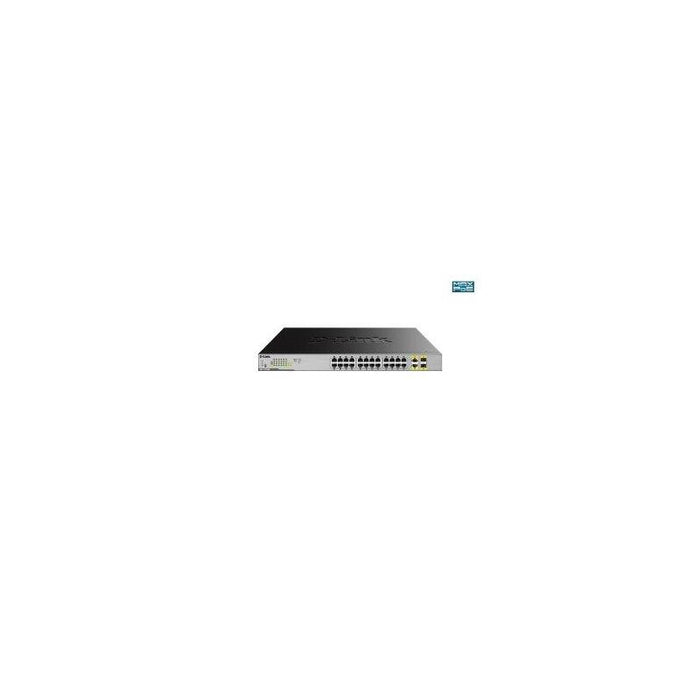 Reacondicionado - (Km0) Switch No Gestionable D-Link Dgs-1026mp 24p Giga Poe (370w) + 2p Giga Combo Cash30