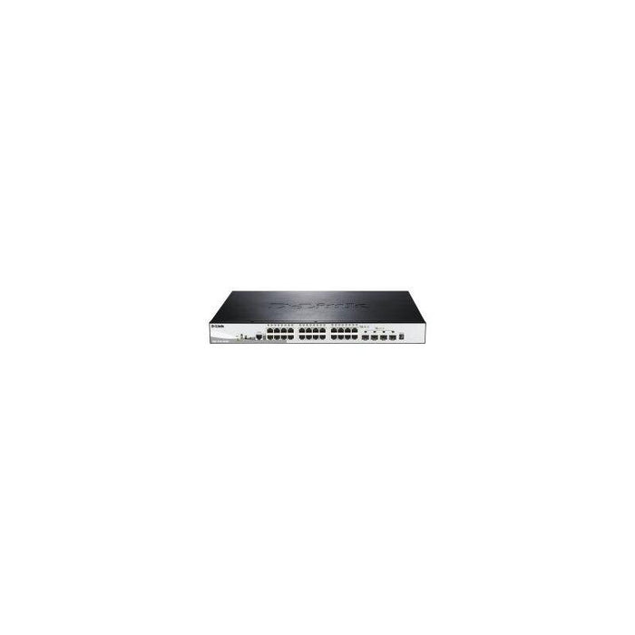 Reacondicionado - (Km0) Switch Semigestionable D-Link Stackable Dgs-1510-28xmp/E 24p Giga Poe (370w)+ 4p 10g Sfp+ Cash