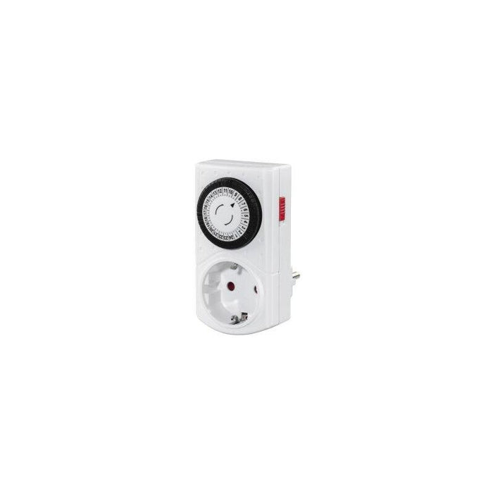 Reacondicionado - (Km0) Temporizador De Interior Hama Mini Mecanico 2 Modos Intervalos 30min
