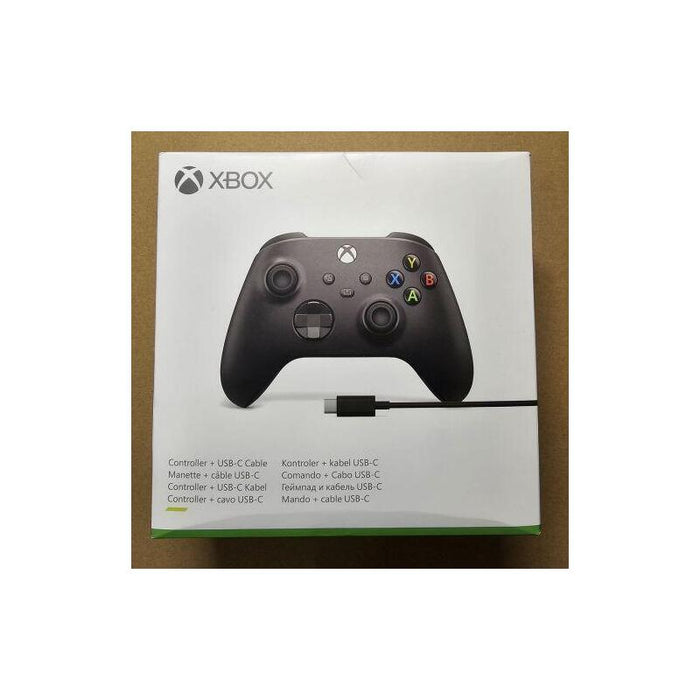 Reacondicionado - [Outlet Grade B] Microsoft Xbox Series X/S Wireless Controller Gamepad With Type-C Cable (2.5m) Black Eu