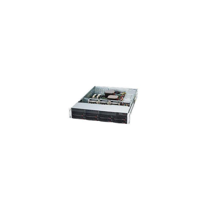 Reacondicionado Supermicro Gehäuse Superchassis 2u Cse-825tqc-R802lpb - Reacondicionado (Usado)