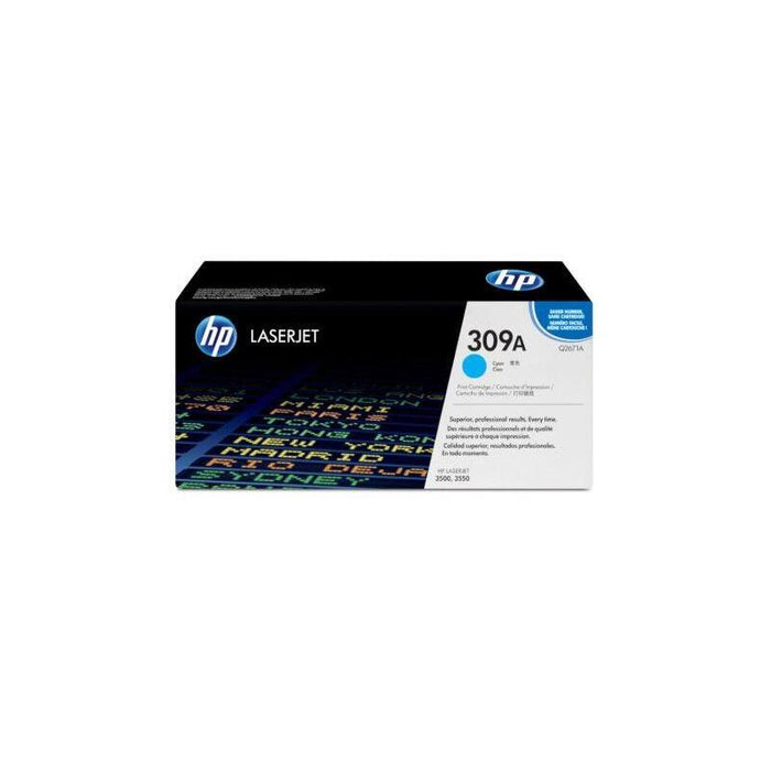 Reacondicionado Toner Original Hp 309a Cian - Q2671a-Ref Embalaje Deteriorado Pag-4000