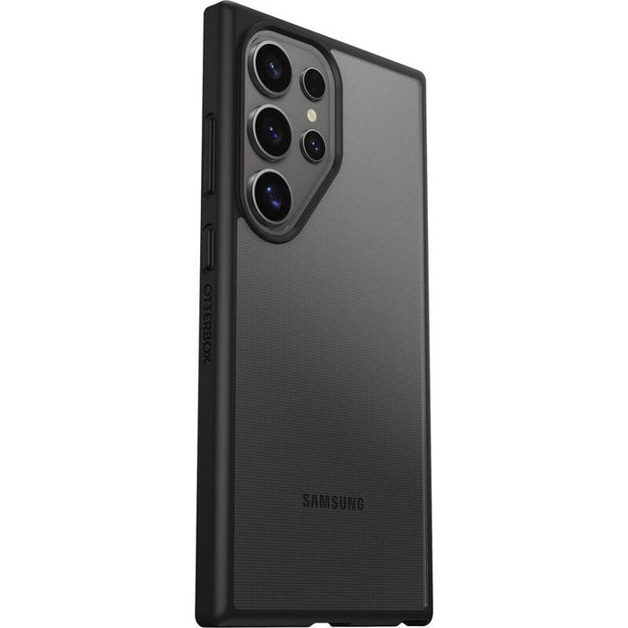 Otterbox React Series Carcasa Trasera Para Teléfono Móvil Cristal Negro (Transparente/Negro) Para Samsung Galaxy S24 Ultra