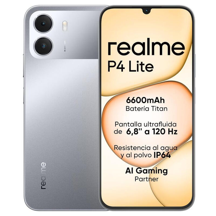 Realme P4 Lite 4g Dual Sim 4gb Ram 128gb - Grey