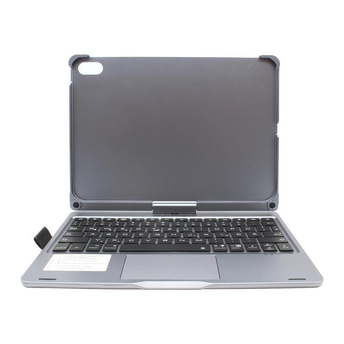 Realpower Padmand 10,9",Bt Teclado,Hülle,Drehbar,Gris