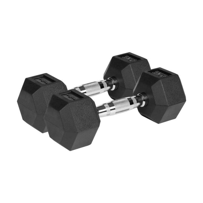 Rebel Active Mancuernas De Hierro Fundido Recubiertas De Goma 2x5 Kg