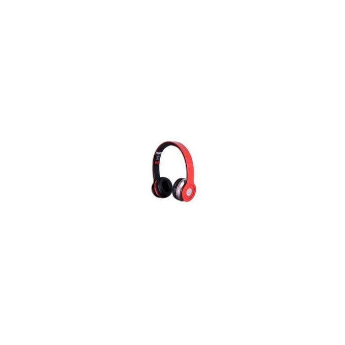 Rebeltec Stereo Headphon E Bluetooth Cristal Rojo