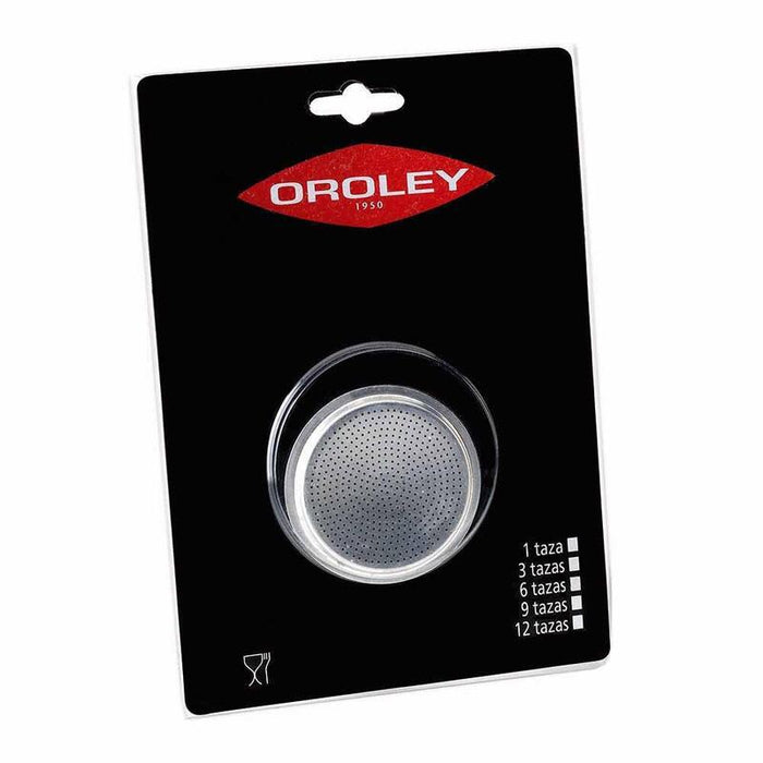 Recambio Filtro Aluminio Cafetera 9 Tazas Oroley