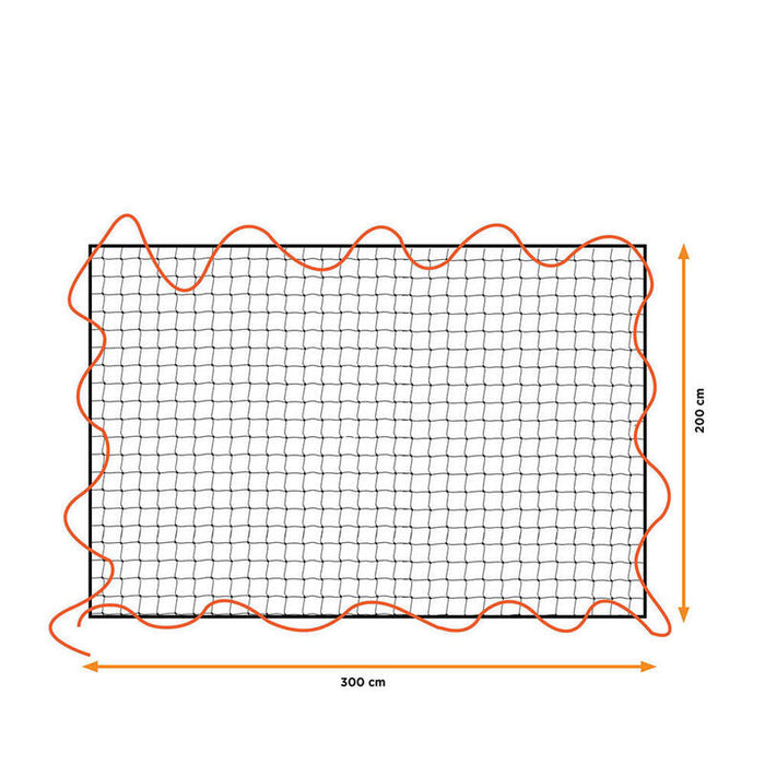 Red De Carga Elastica, 2x3m, Mallado 10x10cm. Black+Decker