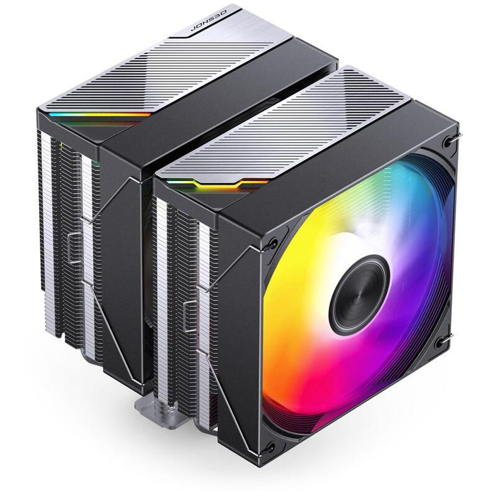 Refrigeracion Cpu K Jonsbo Ca80 Dual-Tower, 2 X 120mm, Pwm, Argb - Negro