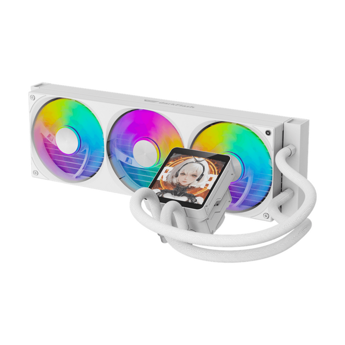 Refrigeracion Liquida Cpu  Nebula Dv360s Max Blanco Darkflash
