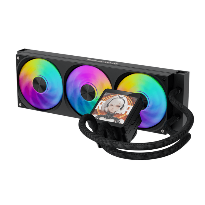 Refrigeracion Liquida Cpu  Nebula Dv360s Max Negro Darkflash