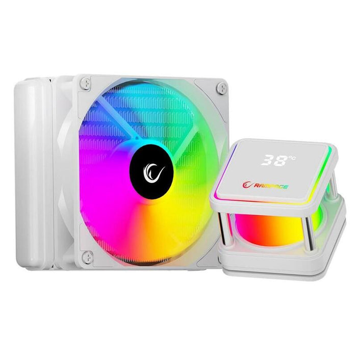 Refrigeración Liquida Cpu Rampage Infinite V120 Blanco  Infinitev120-White