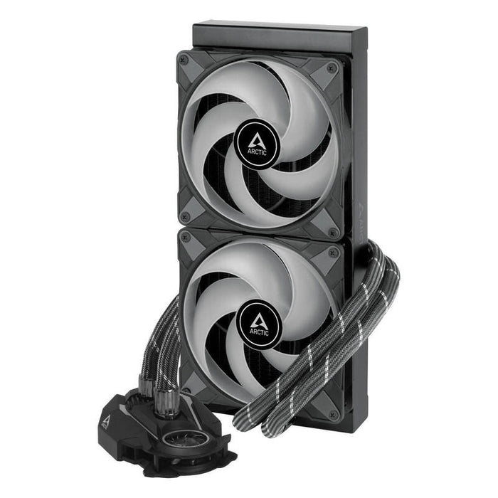 Refrigeración Por Agua Arctic Intel Liquid Freezer Ii 280 2xp14 A-Rgb Intel 115x, 2011-3, 2066* Amd Am4, Pwm, Black
