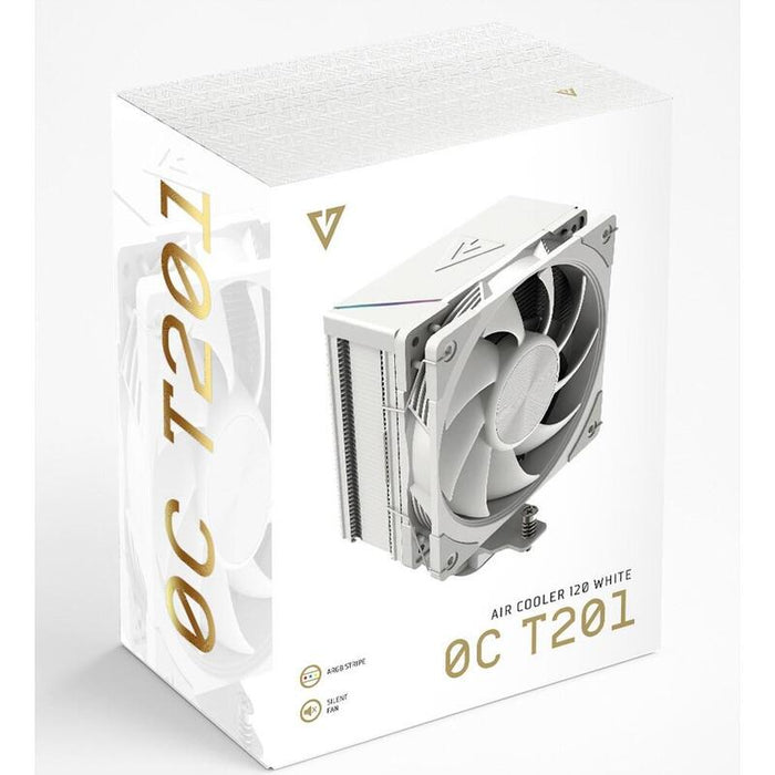 Refrigerador De Aire Cpu Modecom Volcano 0c T201 12 Cm Blanco