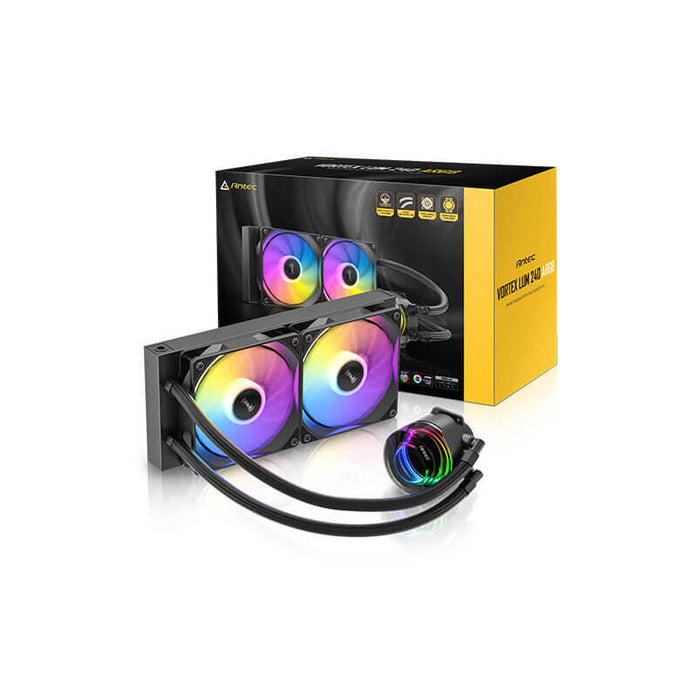 Antec Wak Vortex Lum 240 Argb Liquid Cooler All-In-One Bk Retail