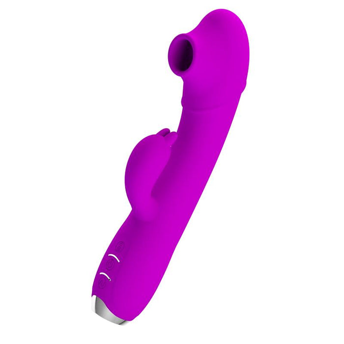 Pretty Love - Regina Vibrador-Succionador Recargable Morado